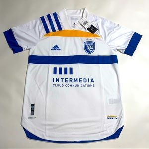 Adidas Quakes San Jose Soccer Jersey